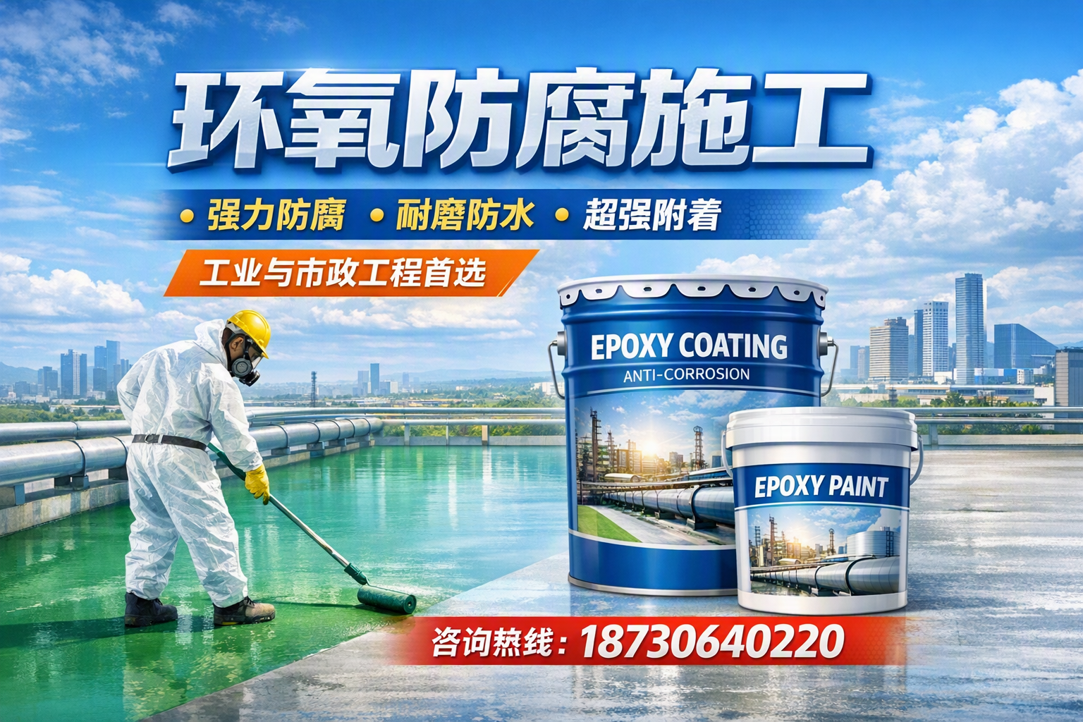 在 铁岭 进行环氧防腐施工的注意事项