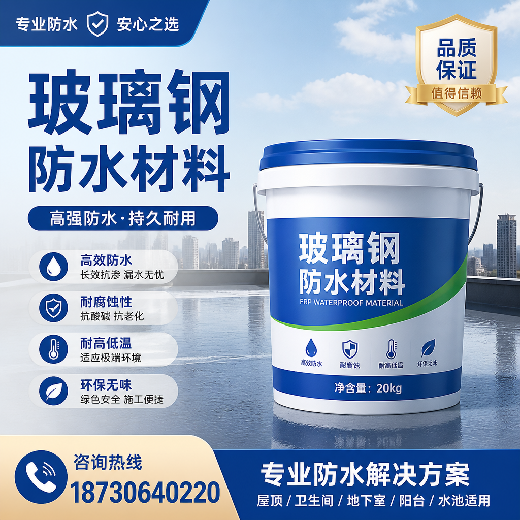 了解玻璃钢防水材料的市场趋势，铁岭 企业不可不知